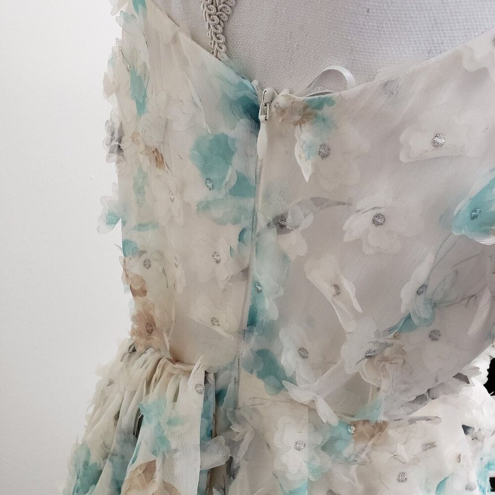 Elliatt Nala 3D Floral Applique One Shoulder Dress Size XS - Picture 7 of 12
